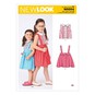 New Look Child&rsquo;s Skirt and Blouse Sewing Pattern N6664 image number 1