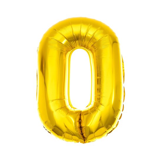 Extra Large Gold Foil Letter O Balloon image number 1