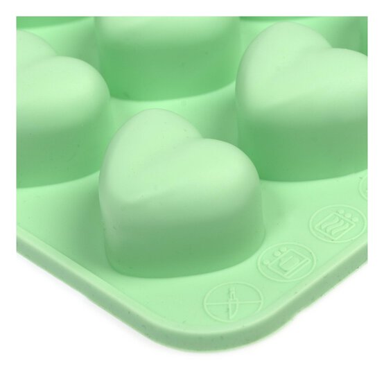 Whisk Heart Silicone Candy Mould 15 Wells image number 4