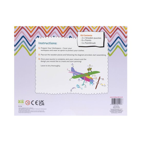 Make Your Own Wooden Planes Kit 2 Pack image number 5