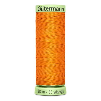 Gutermann Orange Top Stitch Thread 30m (350)