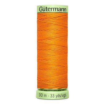 Gutermann Orange Top Stitch Thread 30m (350)