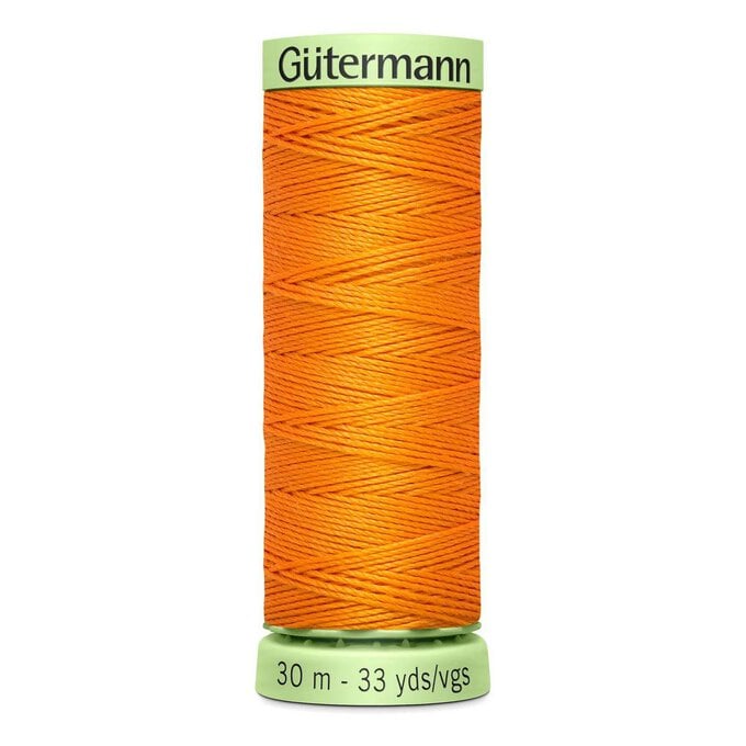 Gutermann Orange Top Stitch Thread 30m (350) image number 1