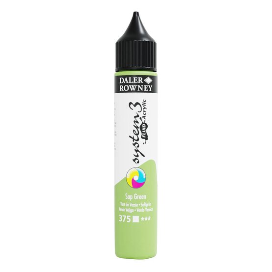 Daler-Rowney System3 Sap Green Fluid Acrylic 29.5ml (375) image number 1