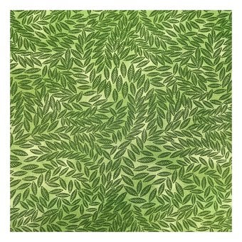 Bottle Cotton Textured Leaf Blender Fabric by the Metre image number 2