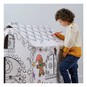 Colour-in Cardboard Gingerbread House image number 2