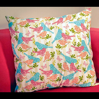 How to Make a Zip-Free Cushion Cover