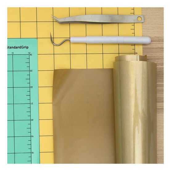 Siser Gold Easyweed Heat Transfer Vinyl 30cm x 50cm image number 4