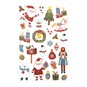 Christmas Silver Detail Fabric Stickers image number 1