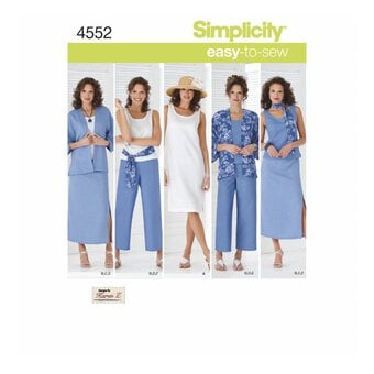 Simplicity Women’s Separates Sewing Pattern 4552 (20-28)