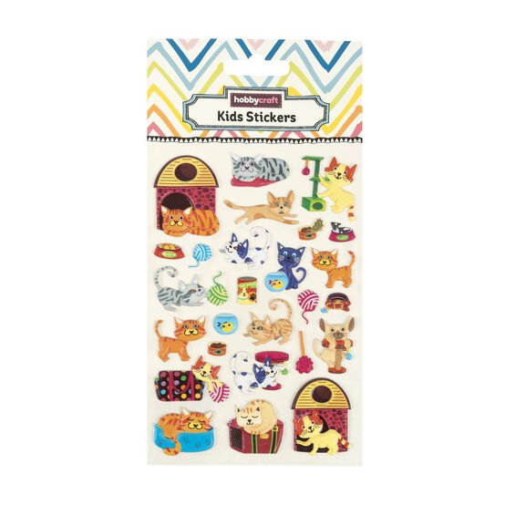 Kitten Puffy Stickers image number 4