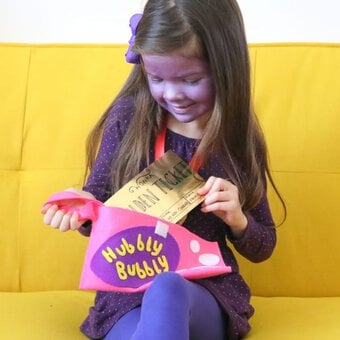 How to Make a Violet Beauregarde Costume