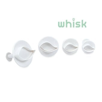 Whisk Curved Leaf Plunge Cutters 4 Pack