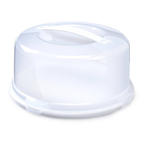 Whitefurze Round Cake Box 33cm x 16.5cm image number 1