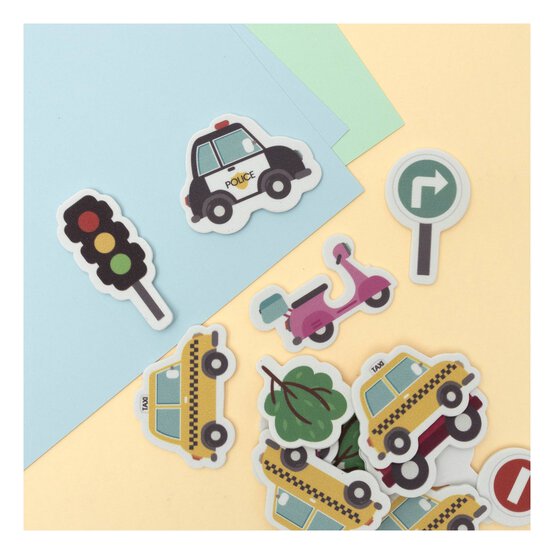 Transportation Foam Stickers 42g image number 2