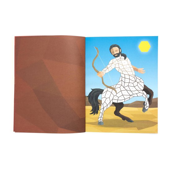 Mythical Creatures Creative Sticker Mosaics Book image number 3