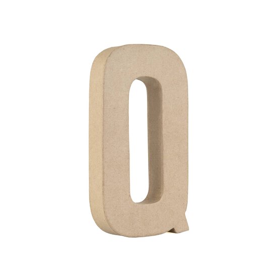 Mache Letter Q 20cm image number 1