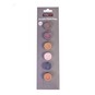 Pink and Gold Metallic Acrylic Craft Paints 5ml 6 Pack image number 2