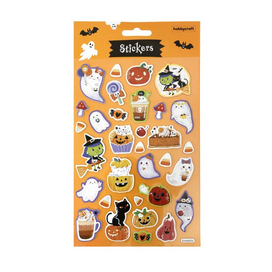 Ghost and Witch Foam Stickers image number 3