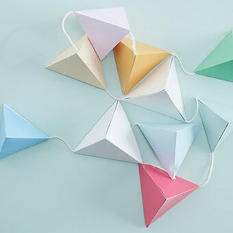 How to Make Origami Garlands