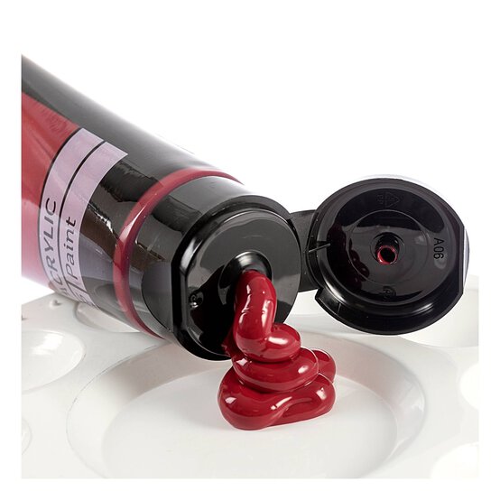 Burgundy Art Acrylic Paint 75ml image number 2