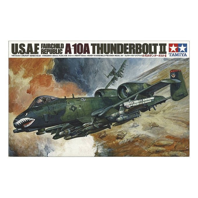 Tamiya A-10A Thunderbolt II Model Kit  1:48 image number 1