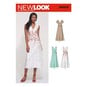 New Look Women's Wrap Dress Sewing Pattern N6600 image number 1