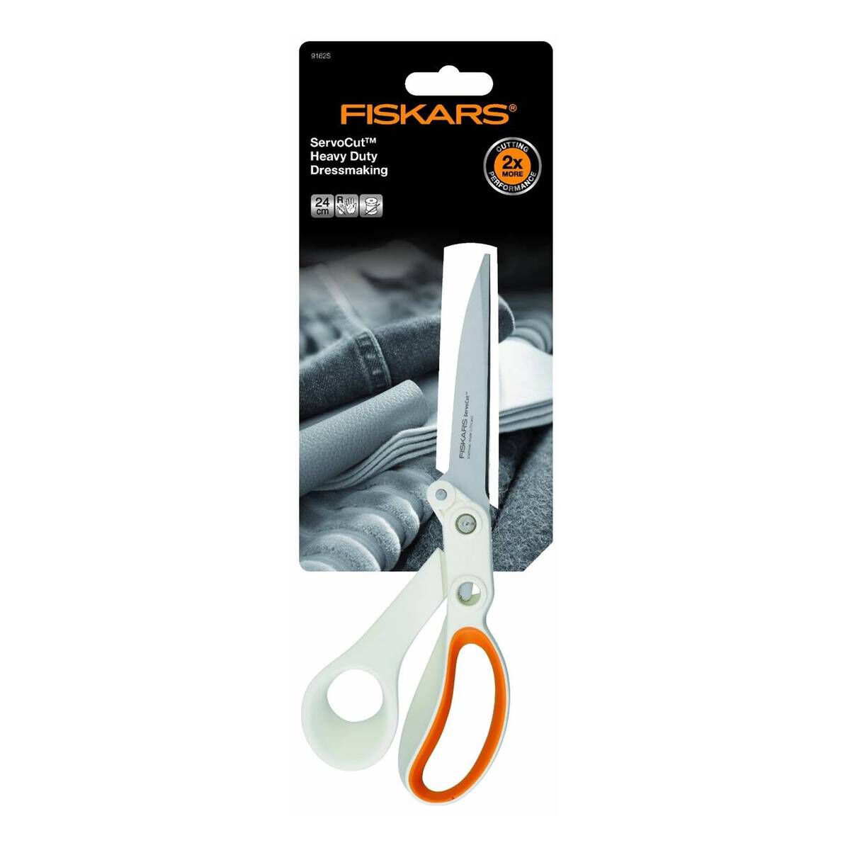 Fiskars ServoCut Dressmaking Scissors 24cm Hobbycraft