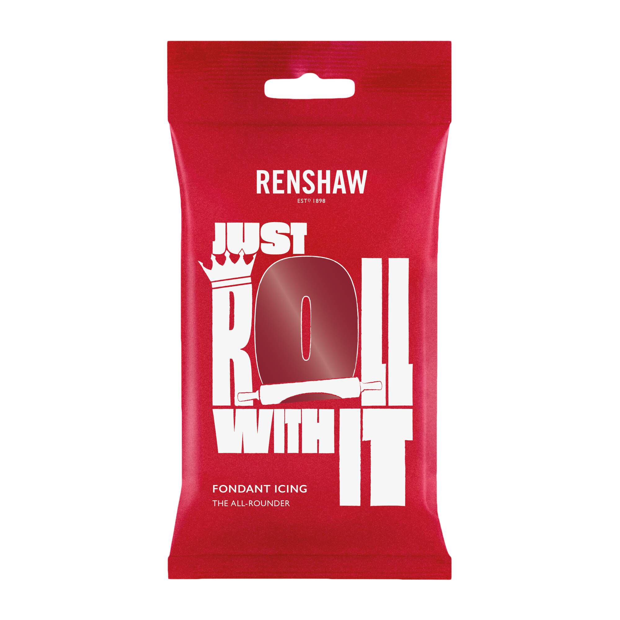 Renshaw Ready To Roll Ruby Red Icing 250g | Hobbycraft