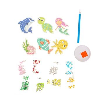 Under the Sea Bling Stickers 6 Pack image number 2