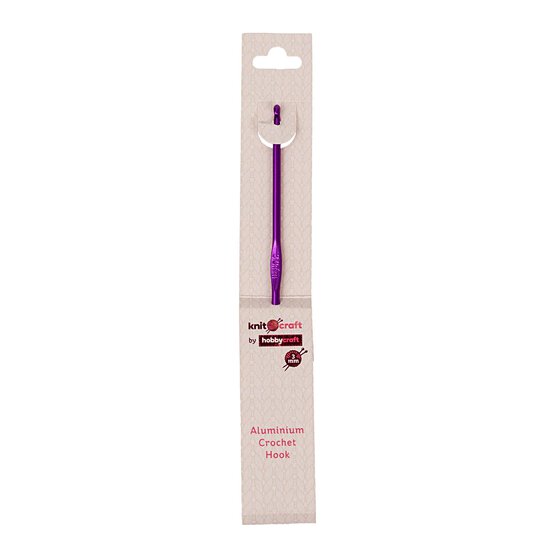 Knitcraft Purple Crochet Hook 3mm image number 4