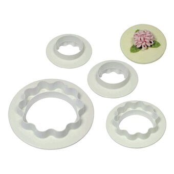 PME Round and Wavy Edge Cutters Set of 4
