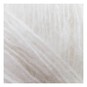 Knitcraft White Get Your Fluff On 50g image number 2
