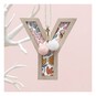 Hanging Wooden Letter Y 7.5cm image number 1