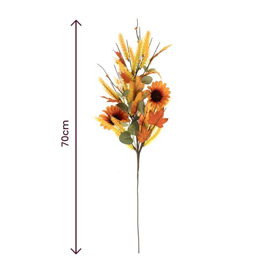 Sunflower Spray 70cm image number 4