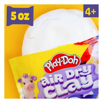 Play-Doh White Air Dry Clay 142g