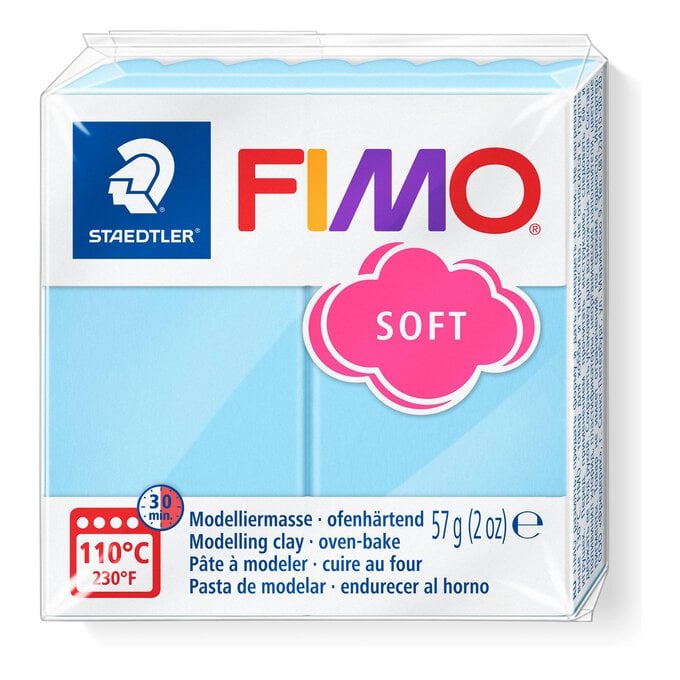 Fimo Soft Aqua Modelling Clay 57g image number 1