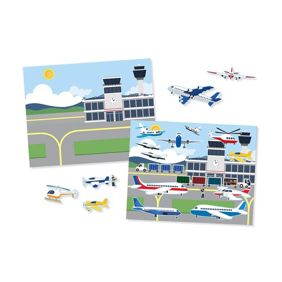 Melissa & Doug Vehicle Reusable Sticker Pad image number 2