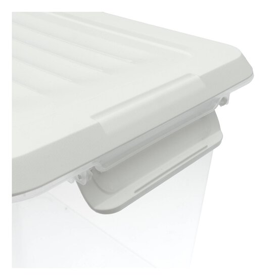 Clear White Storage Box 5 Litres image number 4