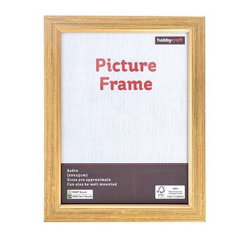 Gold Effect Picture Frame 20cm x 15cm