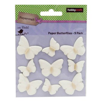 Amor Mio Paper Butterflies 9 Pack image number 2