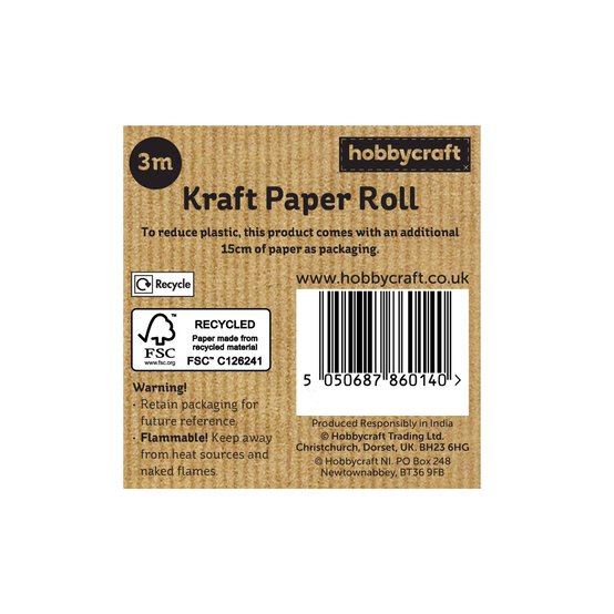 Starry Kraft Paper Roll 70cm x 3m image number 5