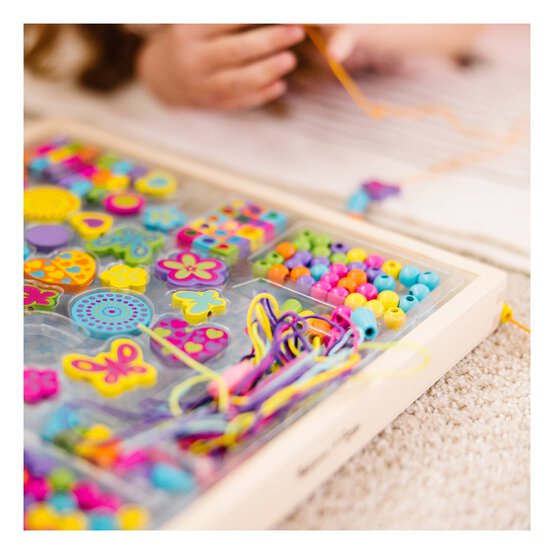 Melissa & Doug Bead Bouquet Wooden Bead Kit image number 3