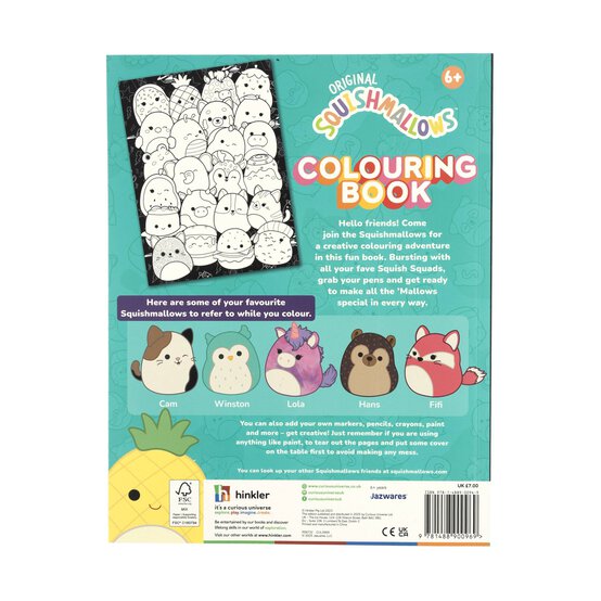 Kaleidoscope Original Squishmallows Colouring Book image number 8