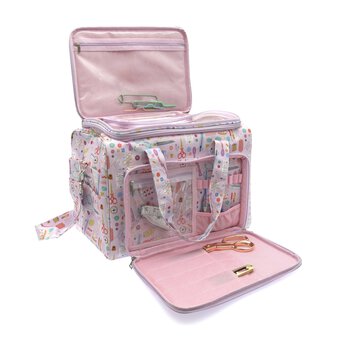 Lilac Sewing Notions Large Craft Project Bag