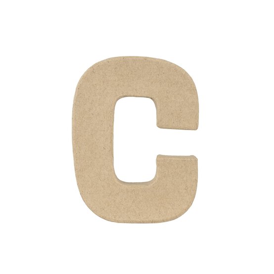 Mini Mache Letter C 10cm image number 5