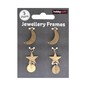 Gold Moon and Star Jewellery Frames 3 Pack image number 1