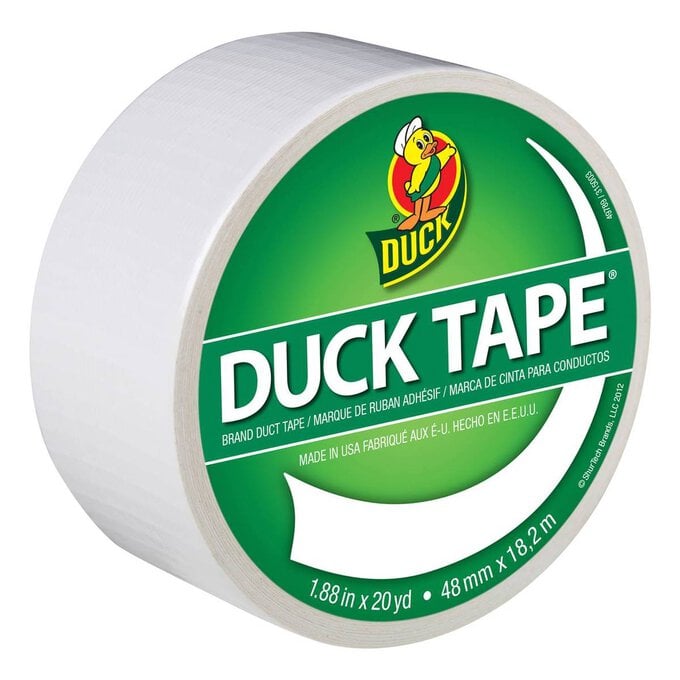 White Duck Tape 4.8cm x 18.2m image number 1