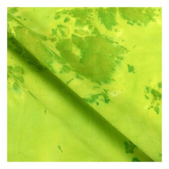 Green Batik Cotton Fat Quarters 4 Pack
