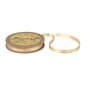 Gold Double-Faced Satin Ribbon 6mm x 5m image number 1